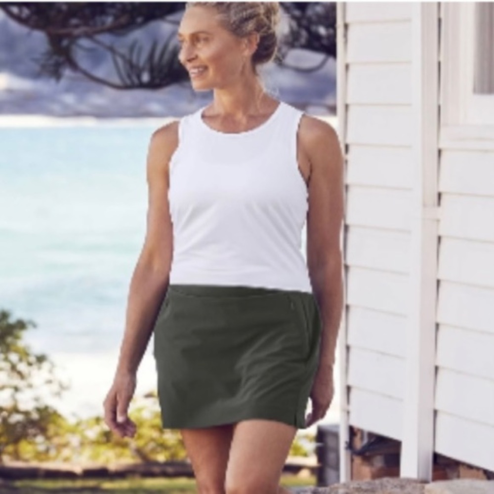 Athleta Gray SoHo Skort